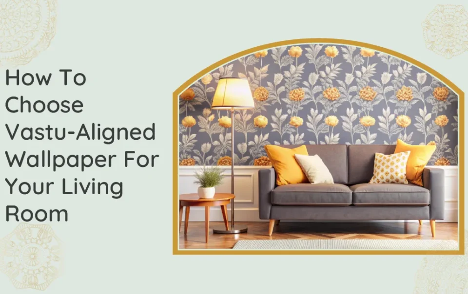 How To Choose Vastu Aligned Wallpaper For Your Living Room